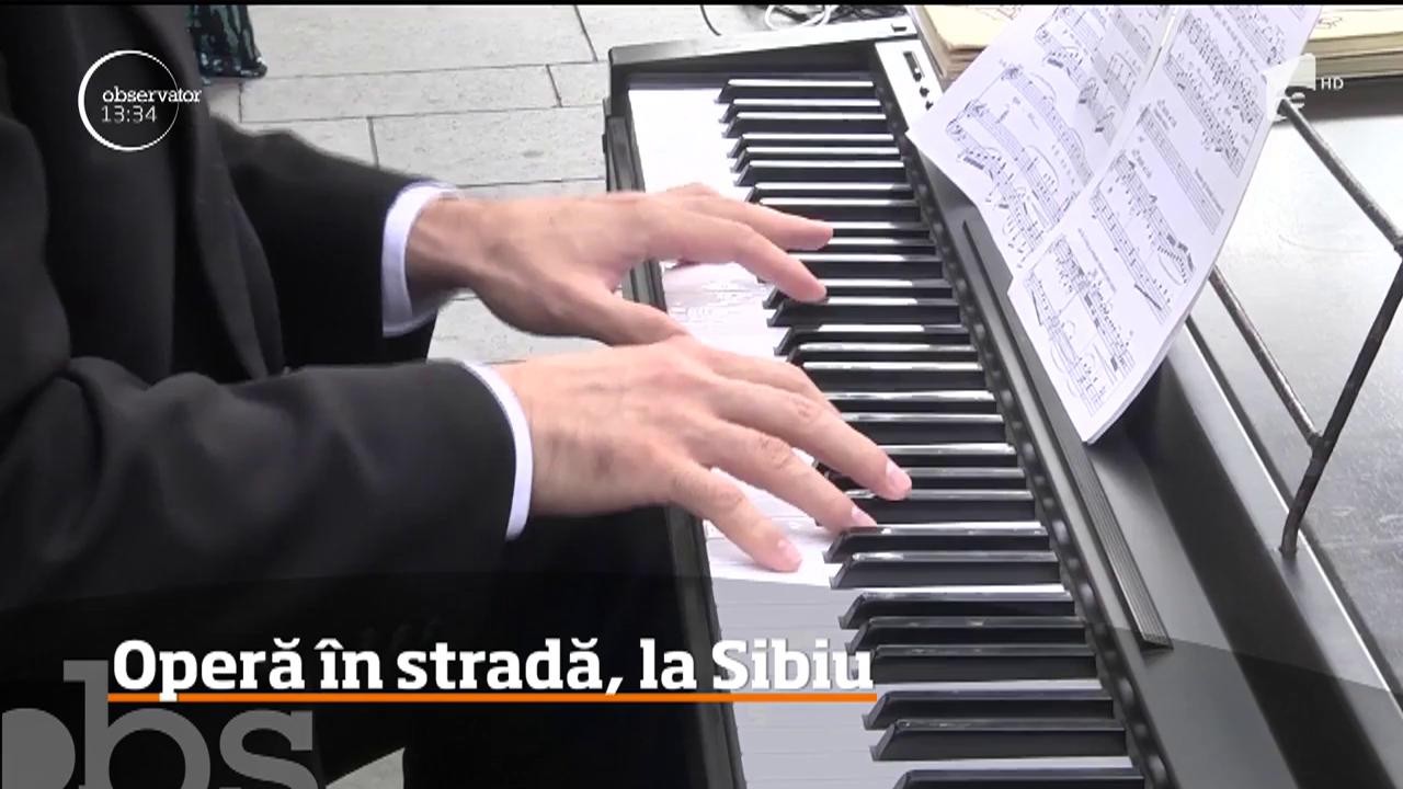 O pauză de operă, &icirc;n stradă. Este noul mod prin care soliştii &icirc;şi atrag ascultătorii