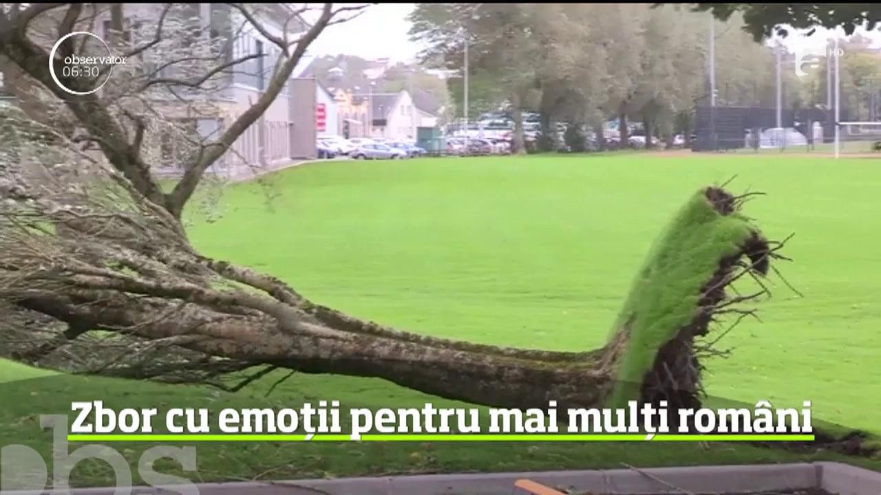 O furtună deosebit de violentă, botezată Ali, a lovit &icirc;n ultimele 24 de ore Irlanda şi nordul Marii Britanii