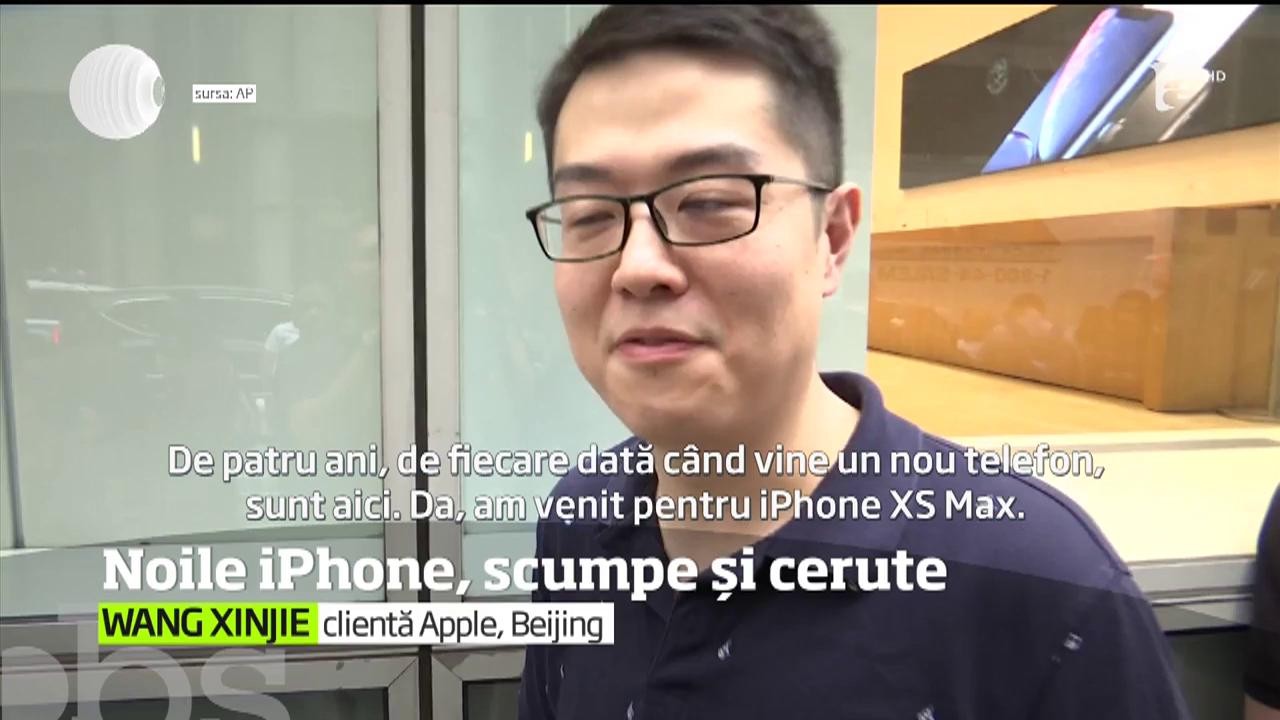 Noile modele de iPhone de la Apple au fost puse la v&acirc;nzare