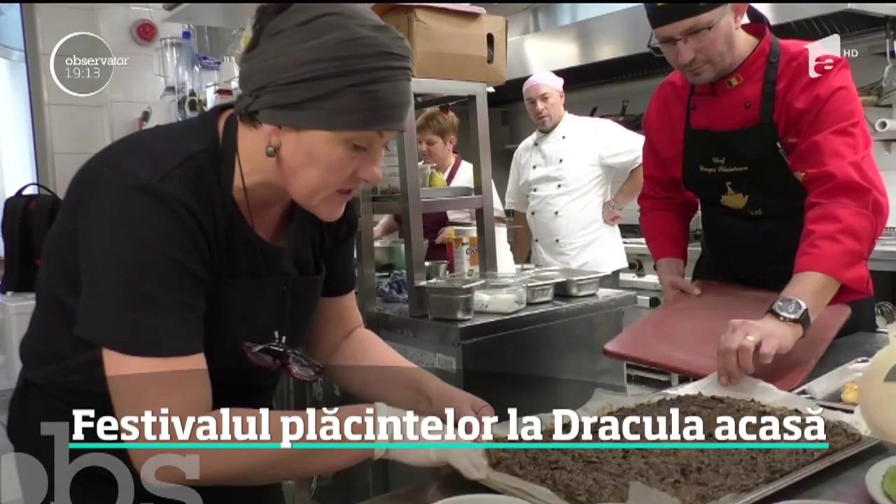 Festivalul plăcintelor la Dracula acasă