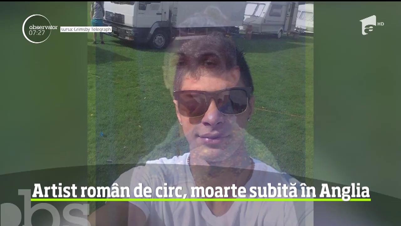 Un acrobat rom&acirc;n a murit la numai 21 de ani, la circul din Marea Britanie, unde lucra, iar motivul nu este deocamdată cunoscut