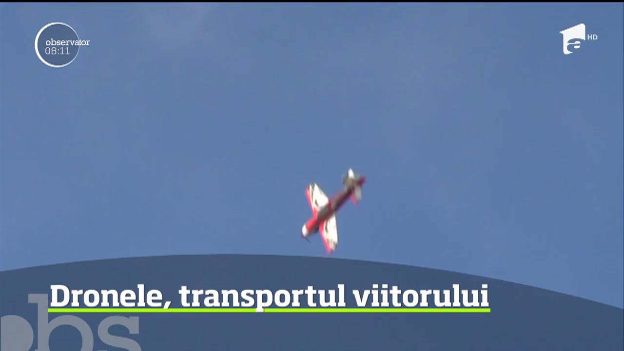 Dronele, transportul viitorului