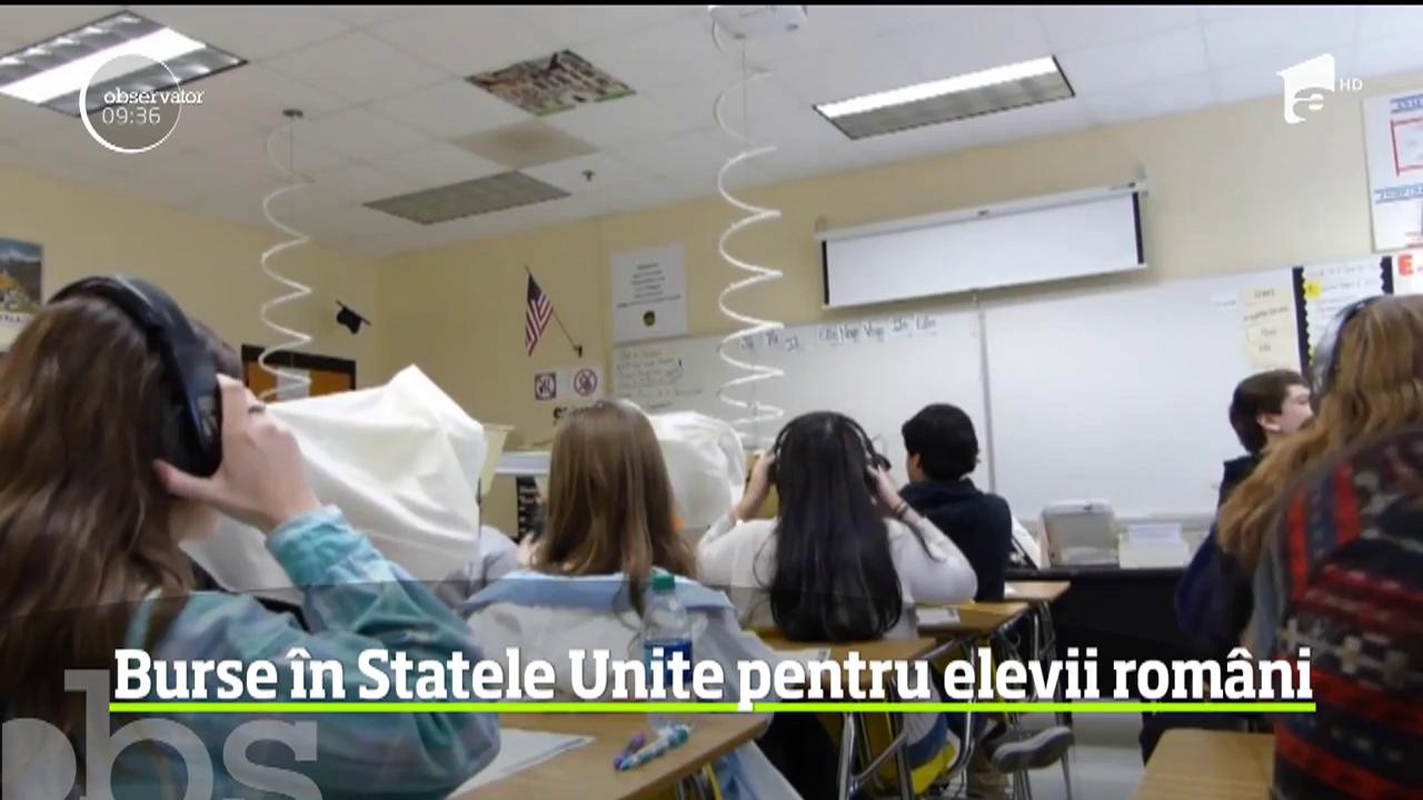 Liceenii rom&acirc;ni trăiesc visul americam