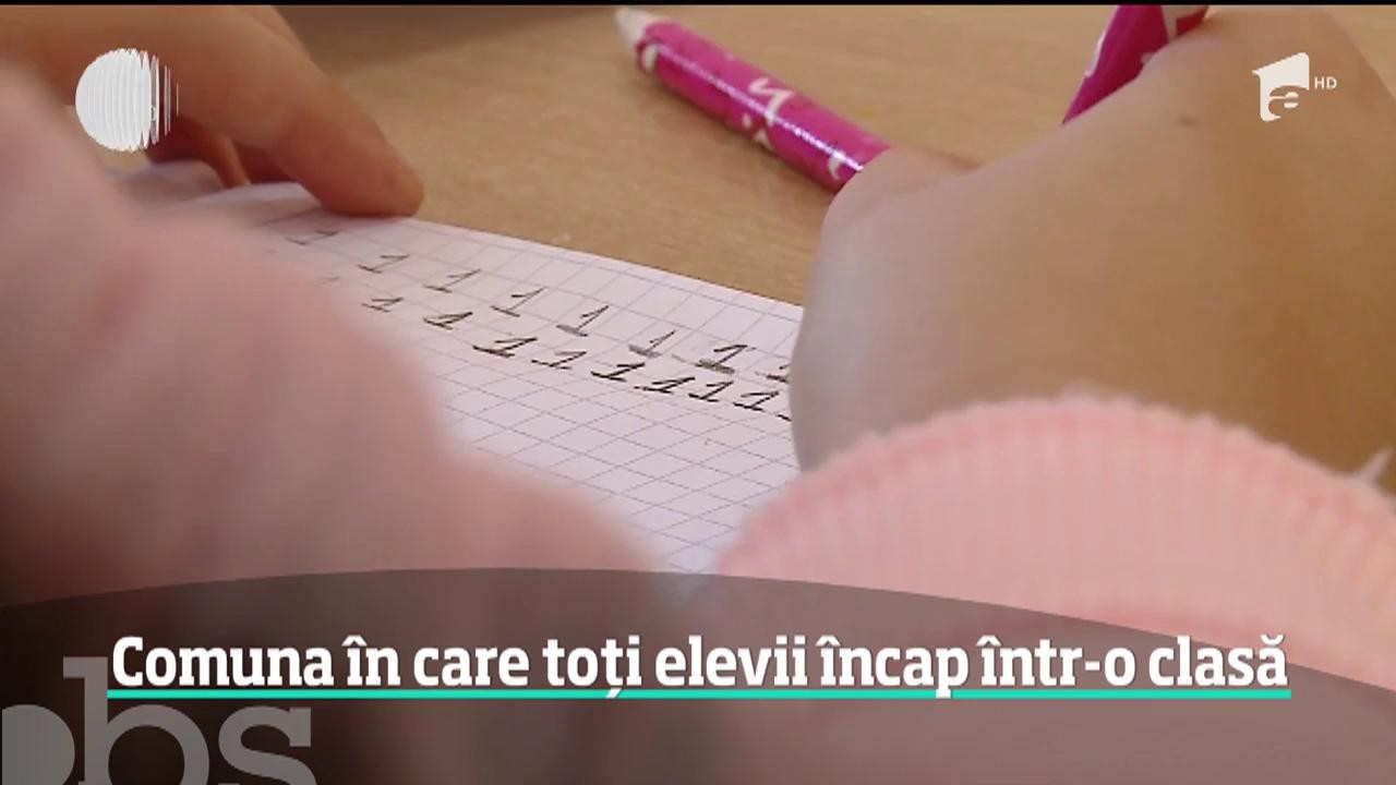 &Icirc;n comuna constănţeană Dumbrăveni, toți elevii &icirc;ncap &icirc;ntr-o clasă