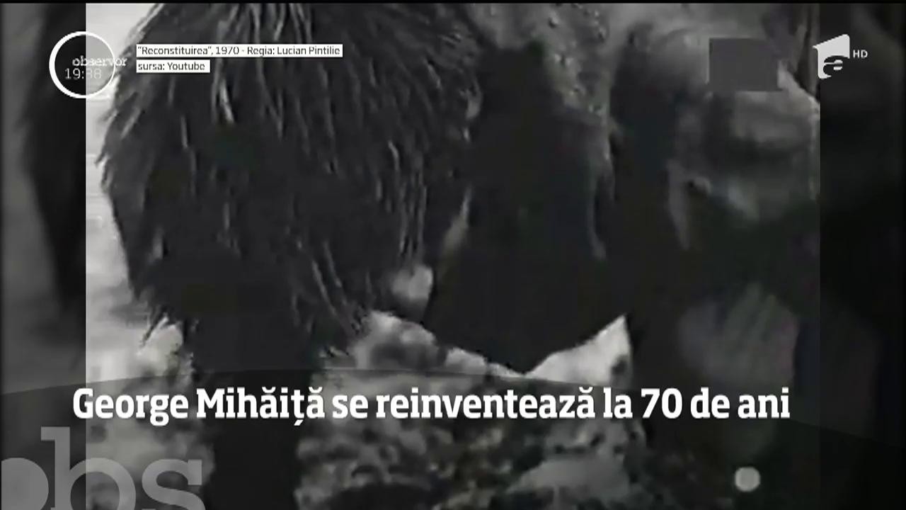 George Mihăiţă se reinventează la v&acirc;rsta de 70 de ani
