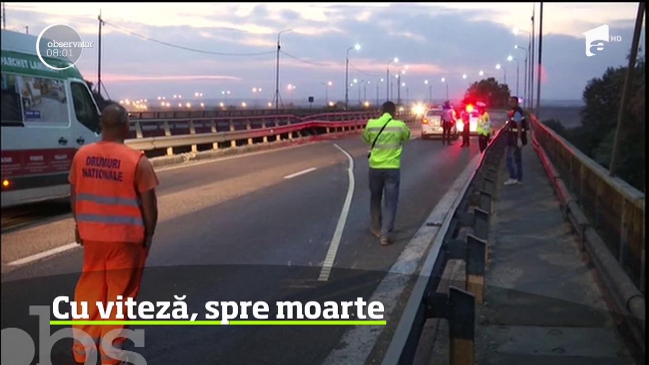 Tragedie pe Autostrada Soarelui! Un bărbat a murit &icirc;ntr-un accident cumplit &icirc;n apropiere de podul de la Cernavodă