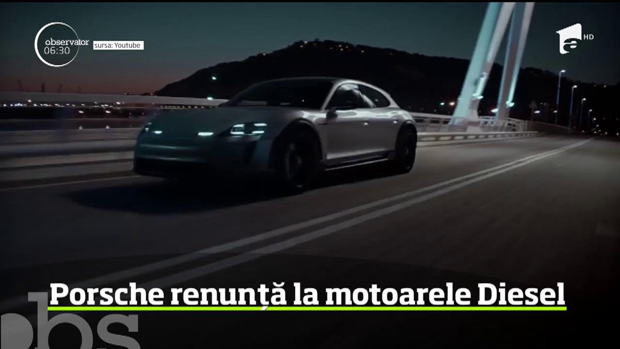 Celebra marcă de automobile Porsche renunţă la motoarele diesel, după scandalul testelor de poluare falsificate