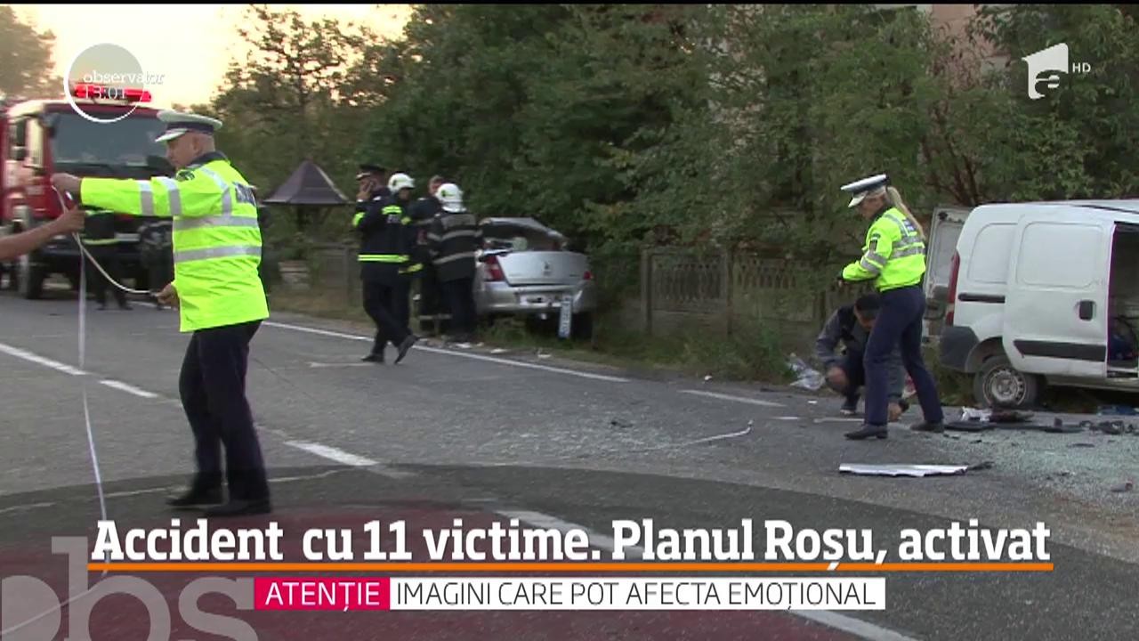 Accident grav pe o şosea din judeţul Gorj!