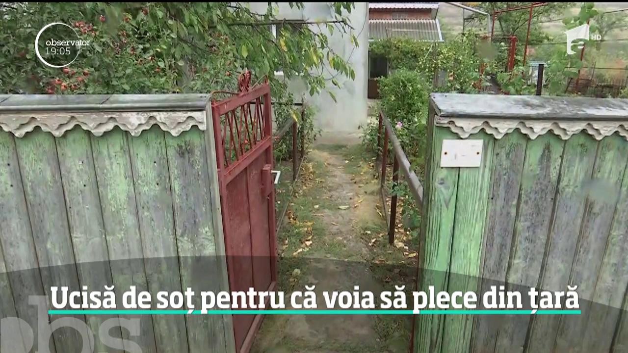 O femeie din Iași a fost ucisă de soț pentru că voia să plece din țară
