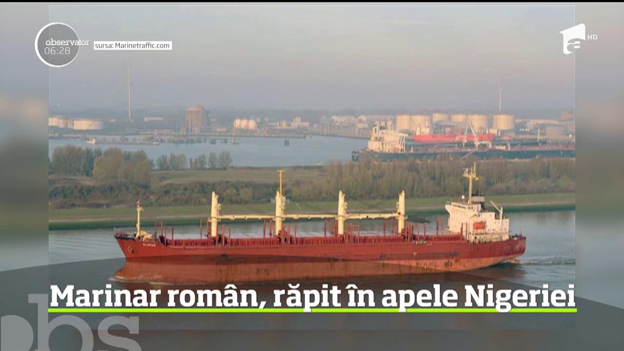 Un rom&acirc;n se află printre cei 12 marinari răpiţi de piraţii din Nigeria, de la bordul unui cargou sub pavilion elveţian