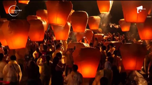 Imagini desprinse parcă din filmele de la Hollywood &icirc;n statele din Asia care respectă tradiţiile calendarului chinezesc