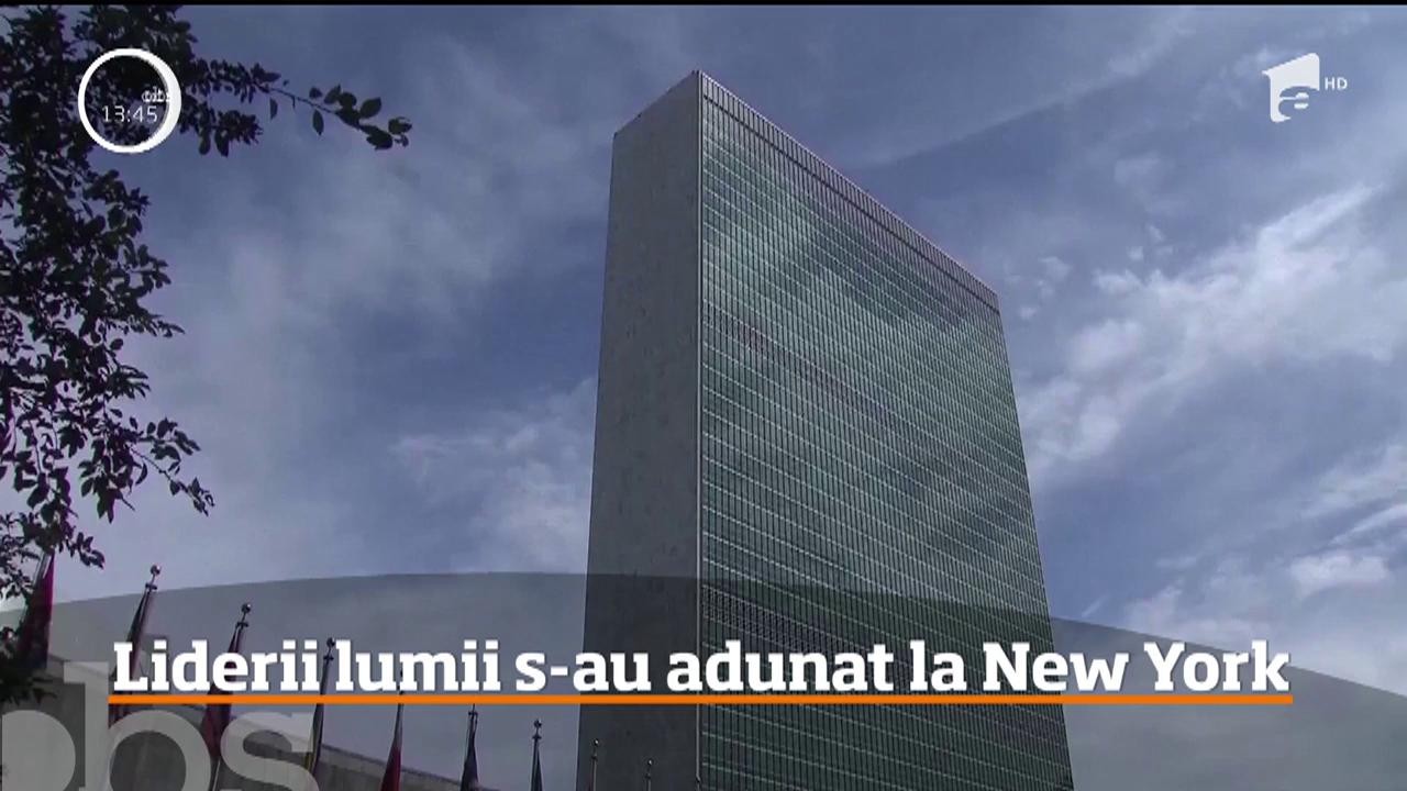 La New York este &icirc;n plină desfăşurare cea de-a 73-a sesiune a Adunării Generale a ONU!