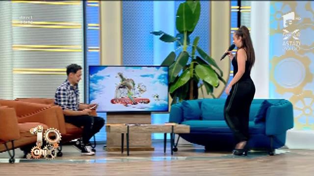 Bianca P&acirc;slaru c&acirc;ntă, la Neatza, melodia "Te văd peste tot"