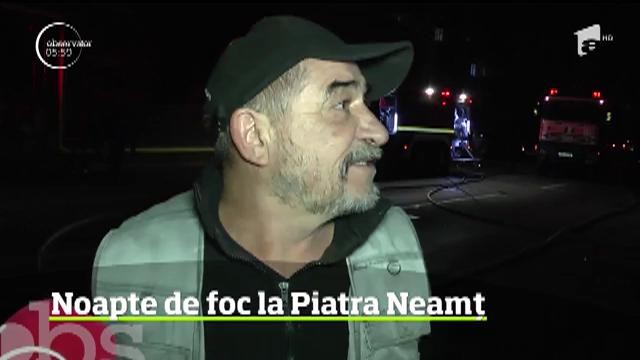 Un puternic incendiu care a cuprins o gospodărie a pus pe jar un cartier &icirc;ntreg din Piatra Neamţ