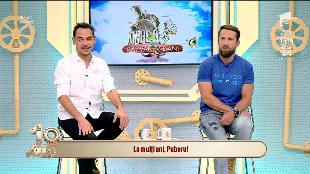 La mulţi ani, Puberu! Neatza, &icirc;n straie de sărbătoare!