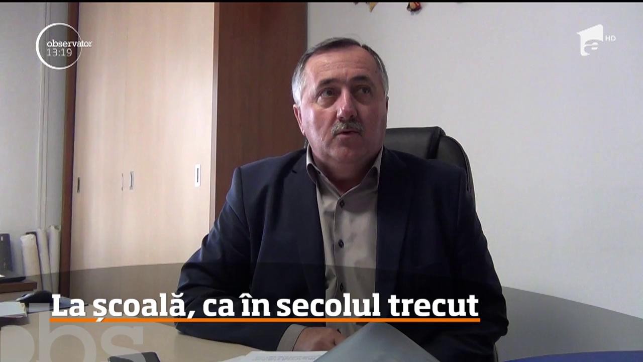 La școală, ca &icirc;n secolul trecut