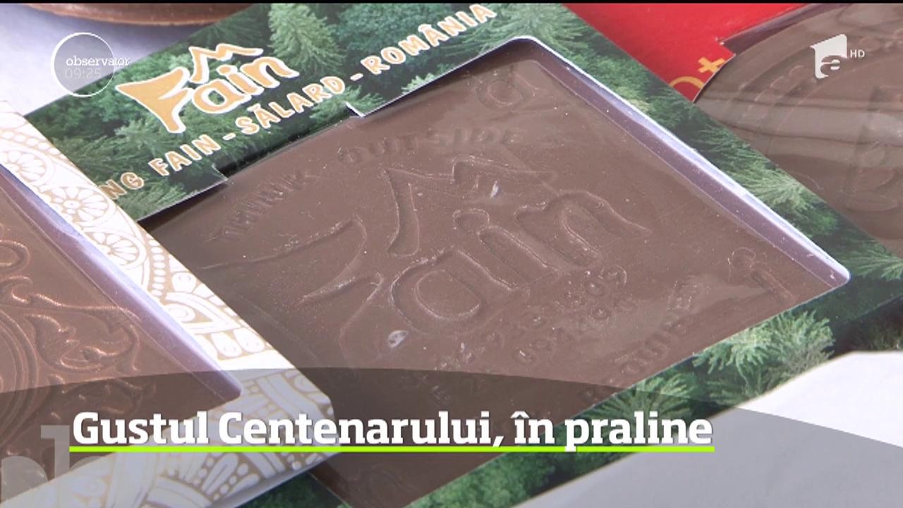 Cel mai patriotic desert - pralinele de ciocolată cu tricolorul rom&acirc;nesc