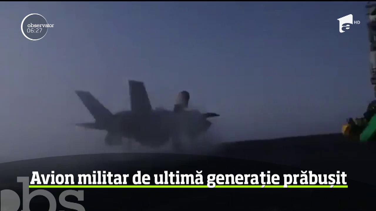 Avion militar al SUA, de ultimă generație, prăbușit &icirc;n statul Carolina de Sud