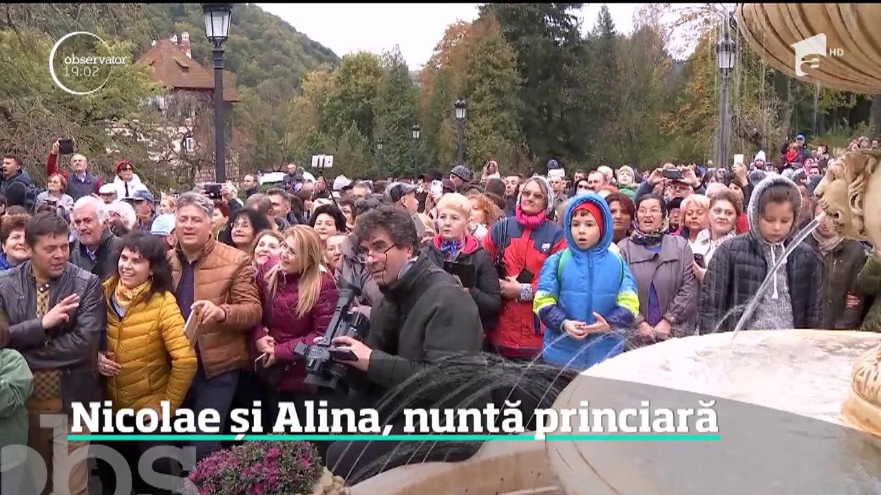 Nuntă regală &icirc;n Sinaia. Nepotul Regelui Mihai s-a cununat &icirc;n aplauzele mulţimii, dar fără Familia Regală alături