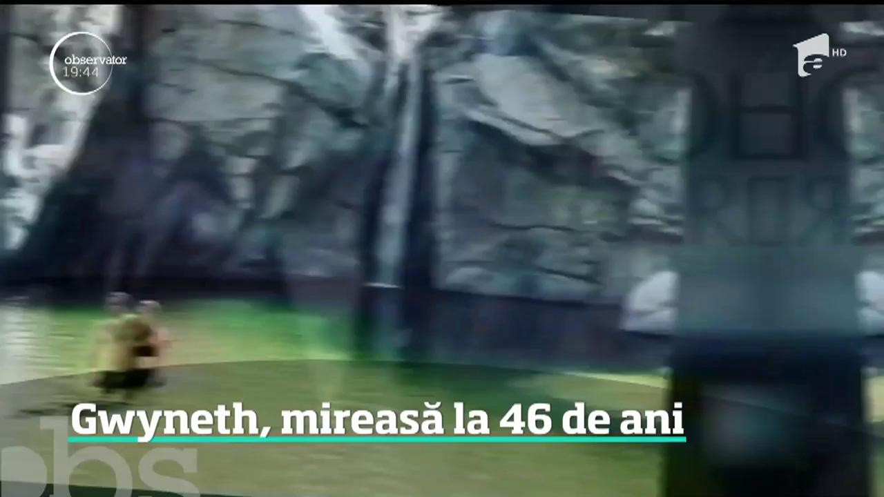 Gwyneth Paltrow, mireasă la 46 de ani