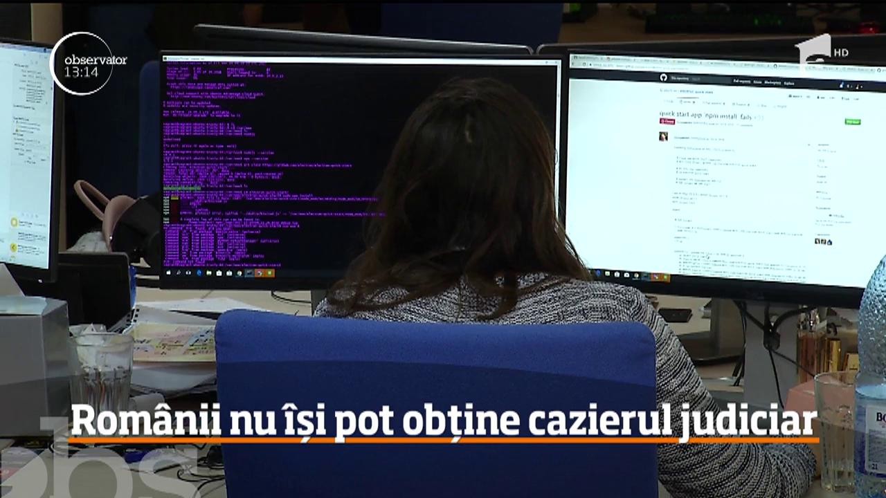 Rom&acirc;nii nu &icirc;și pot obține cazierul judiciar