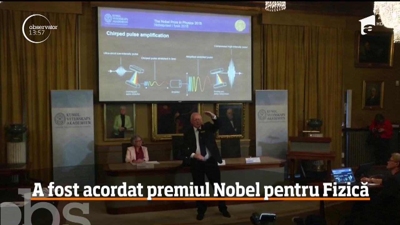 Premiul Nobel pentru Fizică a fost c&acirc;ştigat &icirc;n urmă cu puţin timp de trei oameni de ştiinţă