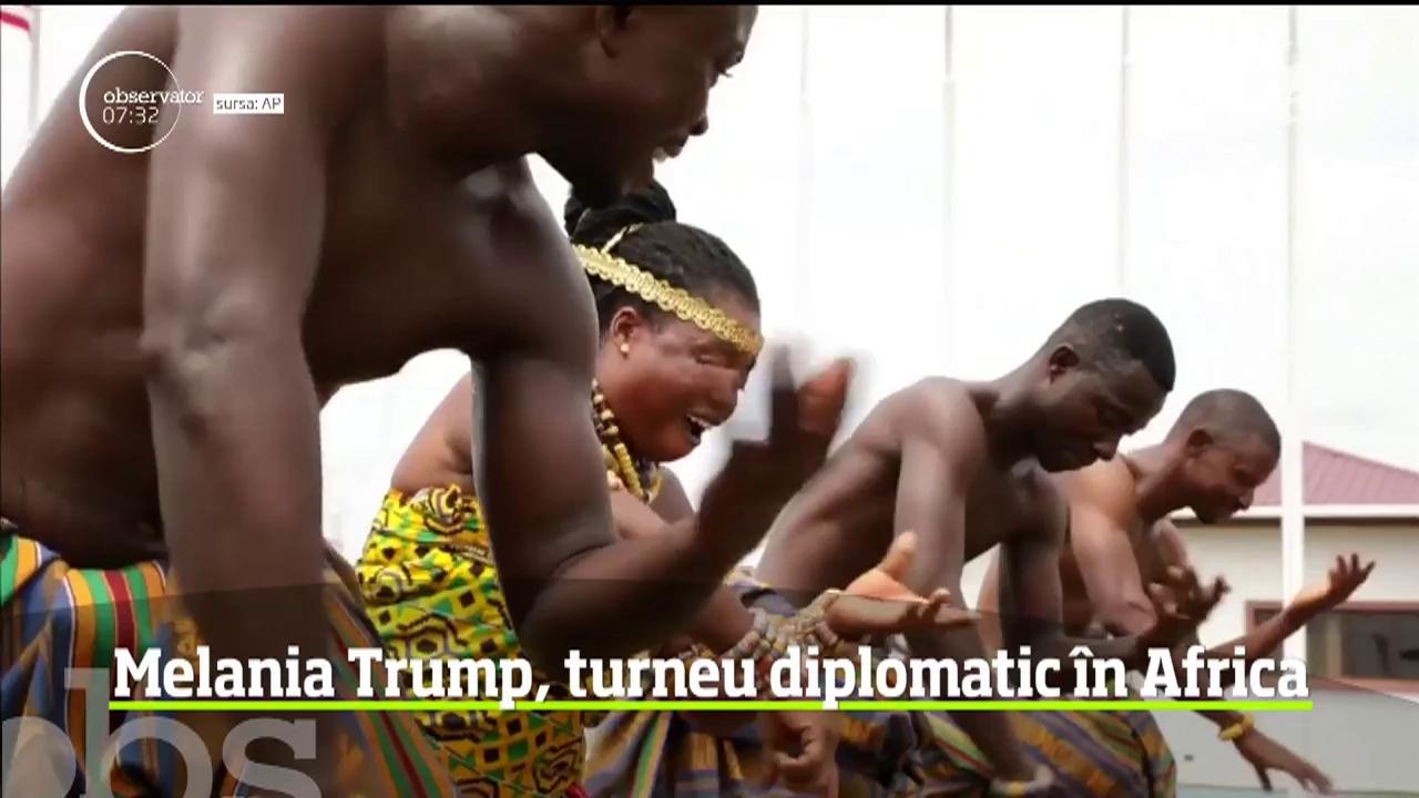 Melania Trump a &icirc;nceput prima sa vizită oficială &icirc;n străinătate pe cont propriu