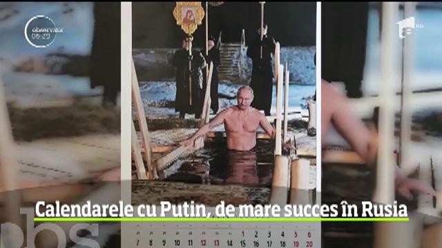 La Moscova au fost puse &icirc;n v&acirc;nzare calendarele de perete pentru anul viitor