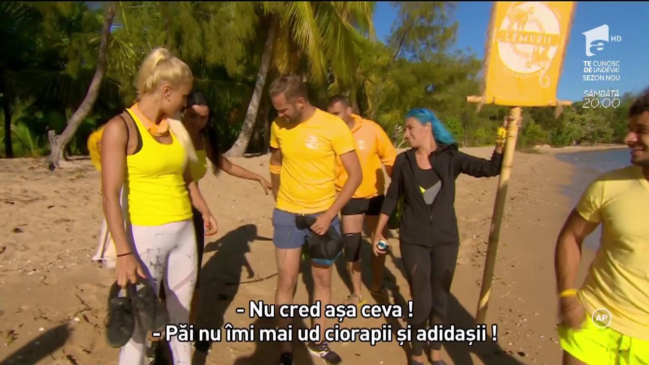 Ultimul Trib. Daniela Crudu către "Lemuri": "Cine mă ia și pe mine &icirc;n brațe, să nu-mi ud ciorapii?"