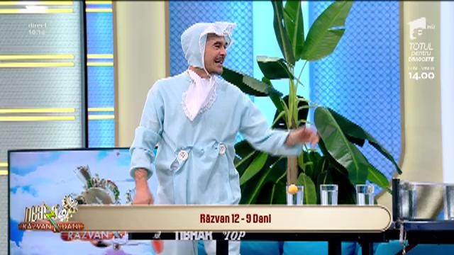 Senzațional! Batman și bebelușul Răzvan, confruntarea anului la Neatza! Tenisul de masă decide cine va face clătite pentru toată echipa