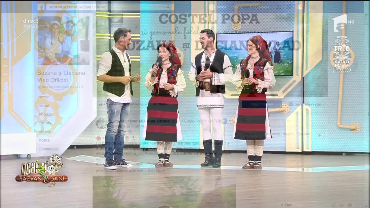Costel Popa, colaborare de senzație cu Suzana și Daciana Vlad, gemenele folclorului rom&acirc;nesc: "Sunt foarte bun prieten cu ele &icirc;nc&acirc;t pot sta la mijloc"