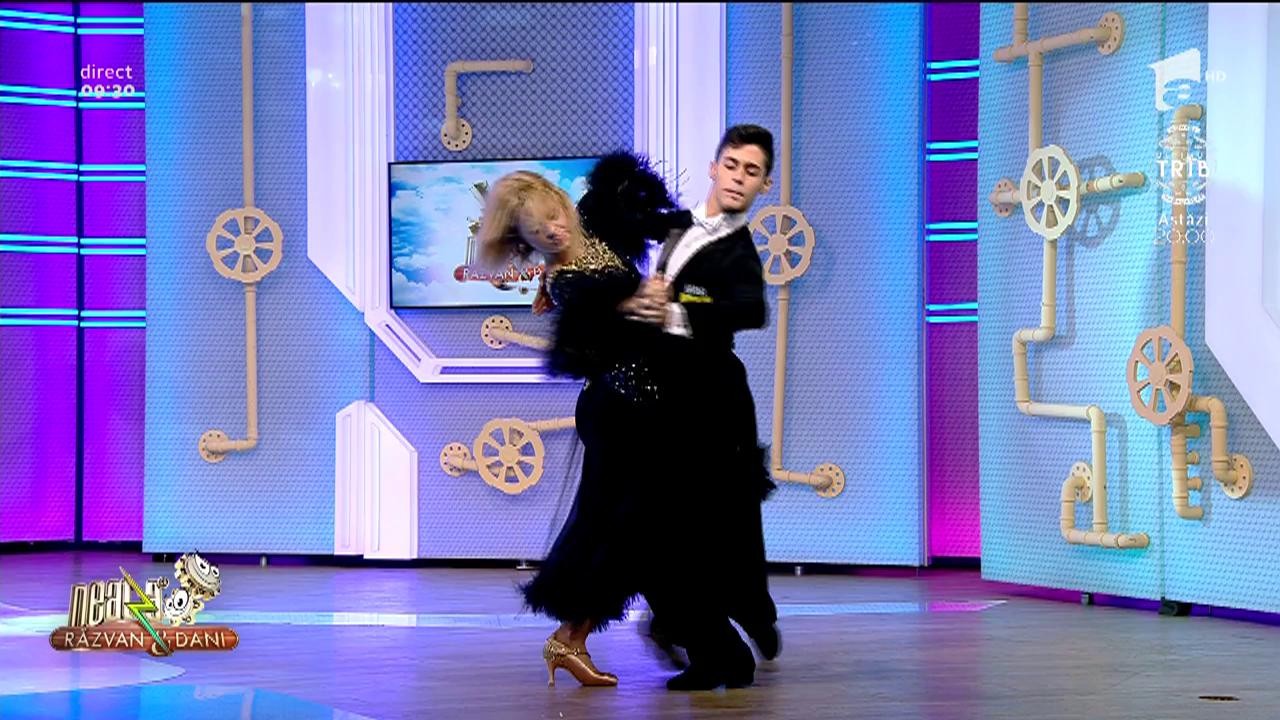 Zicoane Heler Sebastian Alin și Anca Copos, dans profesionist &icirc;n platoul de la Neatza