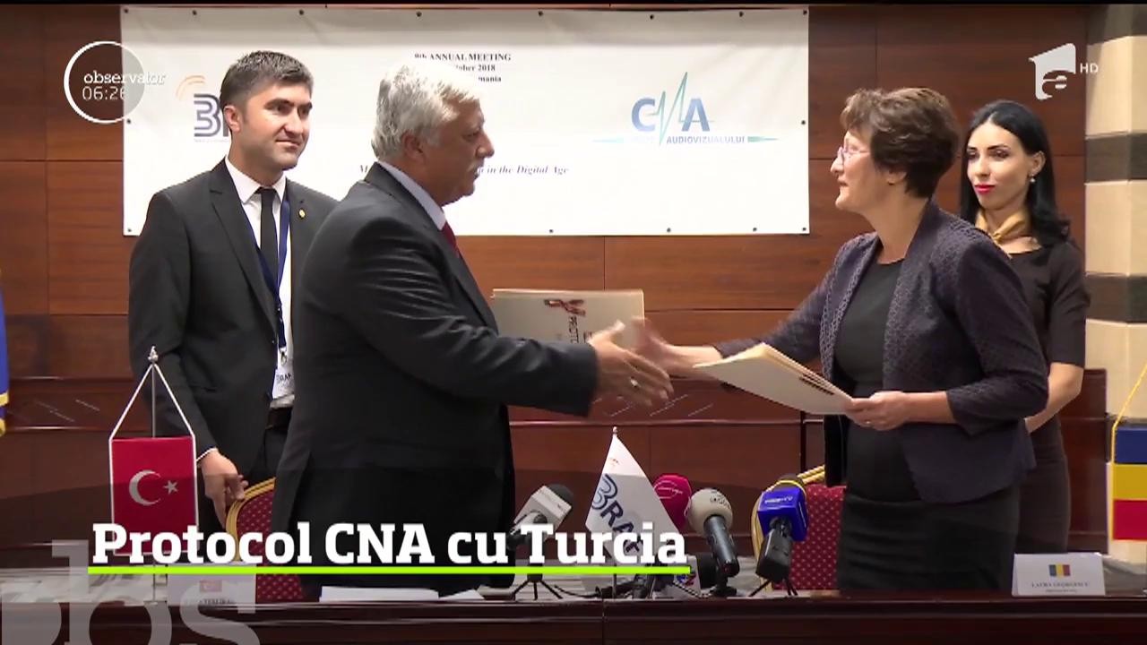 Schimb de experienţă şi bune practici &icirc;ntre Consiliul Naţional al Audiovizualului din Rom&acirc;nia şi aceeaşi instituţie din Turcia