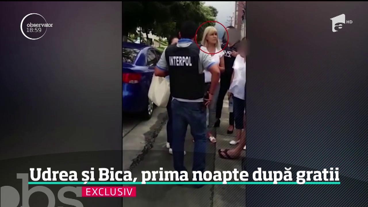 Elena Udrea şi Alina Bica au fost arestate pentru două luni şi au petrecut prima noapte după gratii, &icirc;mpreună