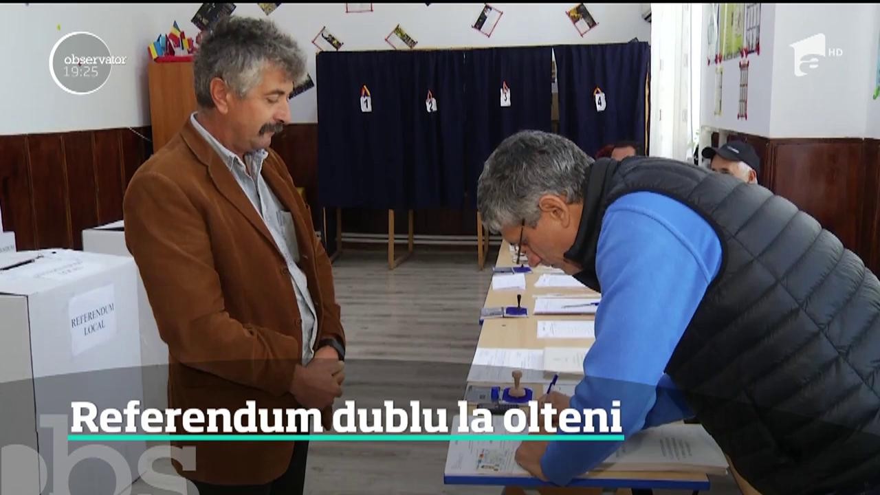 Un referendum paralel se desfăşoară &icirc;n Olt!