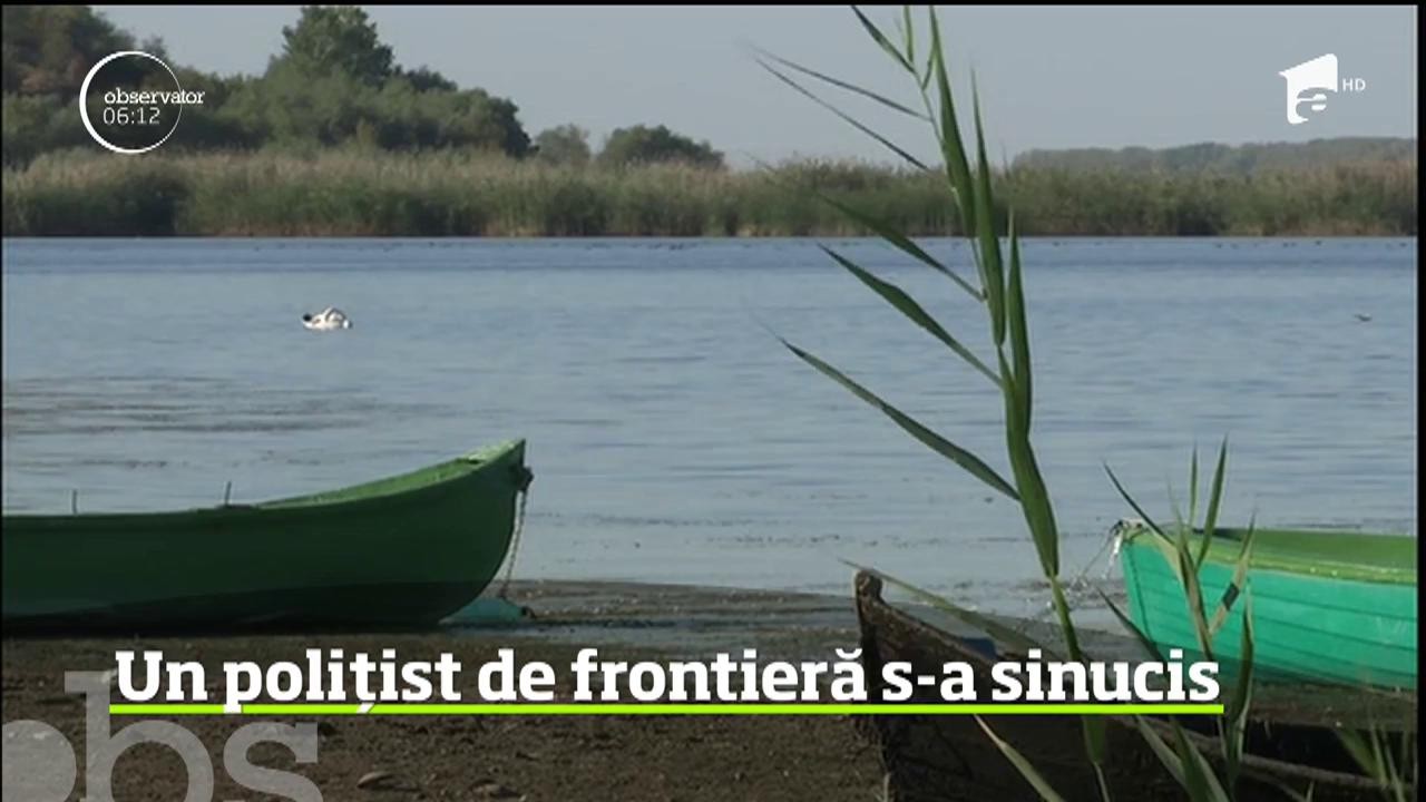 Un poliţist de frontieră din Tulcea s-a &icirc;mpușcat &icirc;n cap