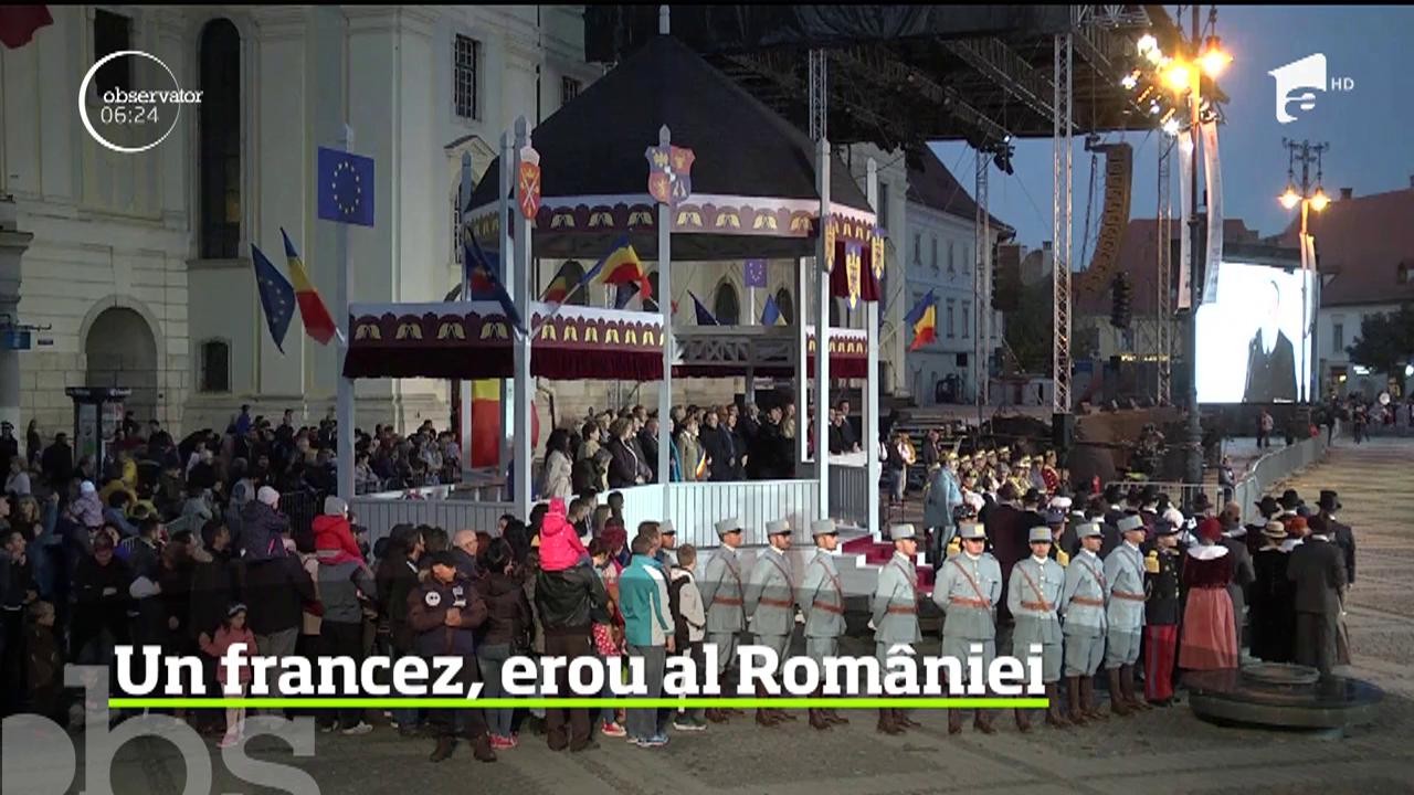 Paradă cu soldaţi şi maşini de epoca la Sibiu