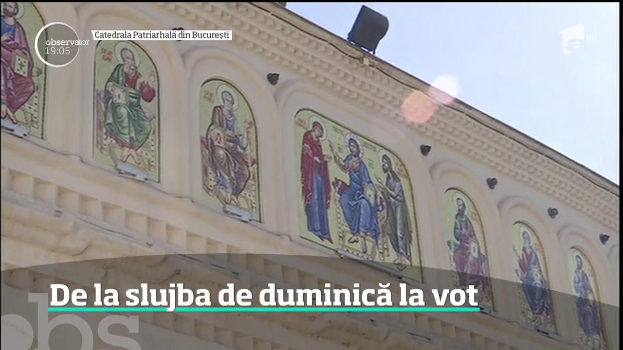 De la slujbă de duminică la vot! O secţie amenajată &icirc;ntr-o mănăstire din Neamţ deţine recordul naţional