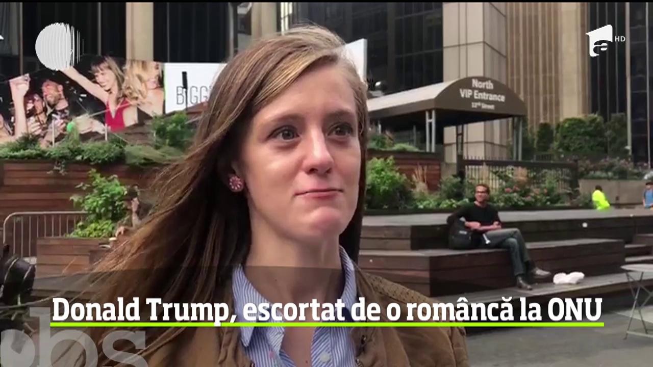 Katalin-Dalma Nemeş, rom&acirc;nca din T&acirc;rgu Mureş care i-a asigurat paza lui Donald Trump la ONU