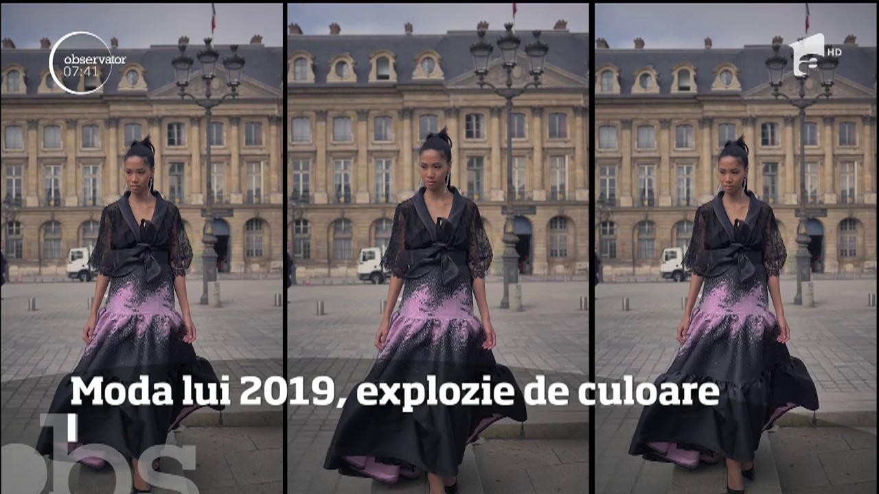 Sezonul primăvară-vară 2019 va fi unul plin de culoare