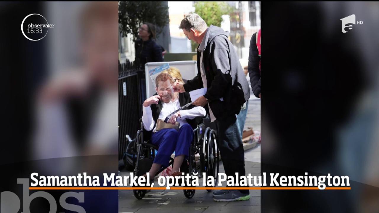 Sora ducesei de Sussex, Samantha Markle, oprită după ce a &icirc;ncercat să pătrundă &icirc;n Palatul Kensington