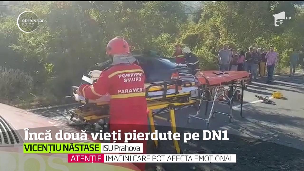 Considerata cea mai s&acirc;ngeroasă şosea a Rom&acirc;niei, drumul naţional 1 a mai luat două vieţi