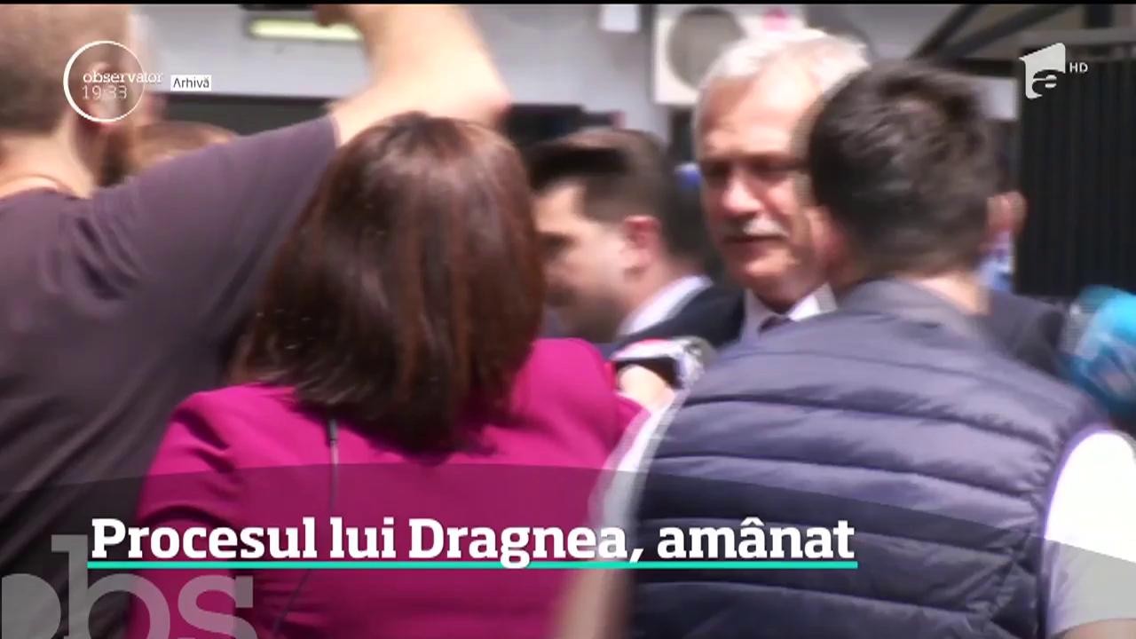 Procesul lui Liviu Dragnea pentru instigare la abuz &icirc;n serviciu, am&acirc;nat