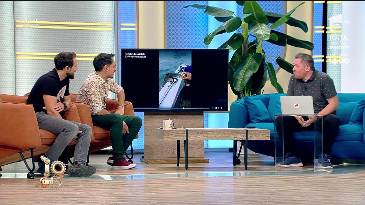 Poveşti pescăreşti. Un pește a sărit &icirc;ntr-o barcă să bea bere