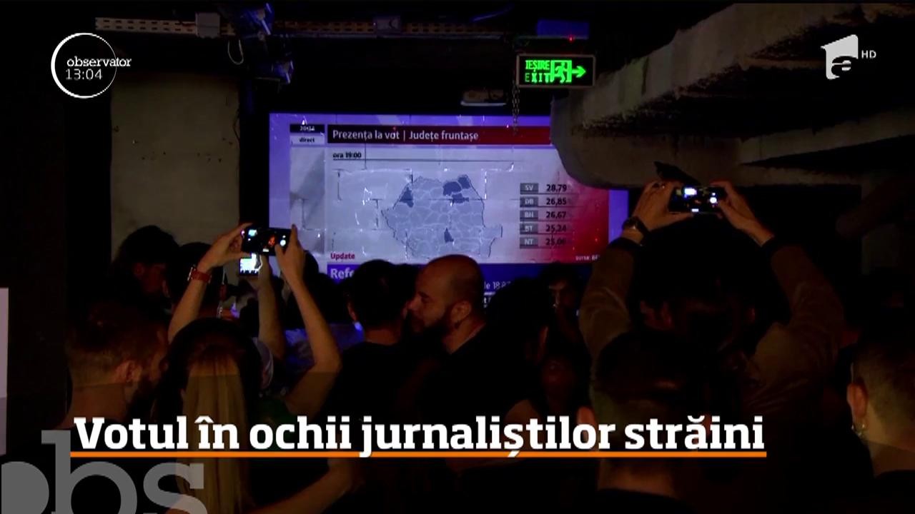 Referendumul din Rom&acirc;nia a fost urmărit cu mare interes şi peste hotare!