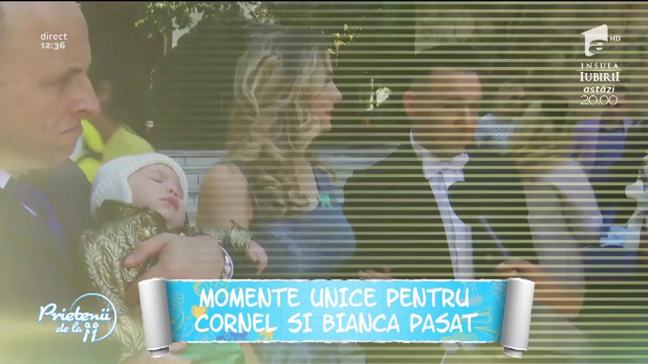 Cornel Păsat și-a botezat băiețelul!