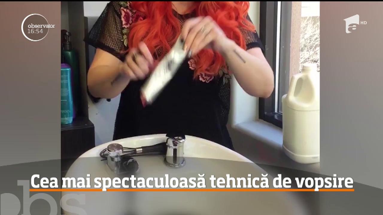 Cea mai spectaculoasă tehnică de vopsire a părului