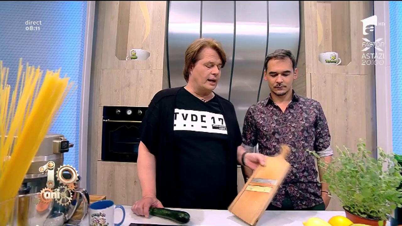 Reţeta zilei! Vlăduţ prepară "Spaghete raw vegane"