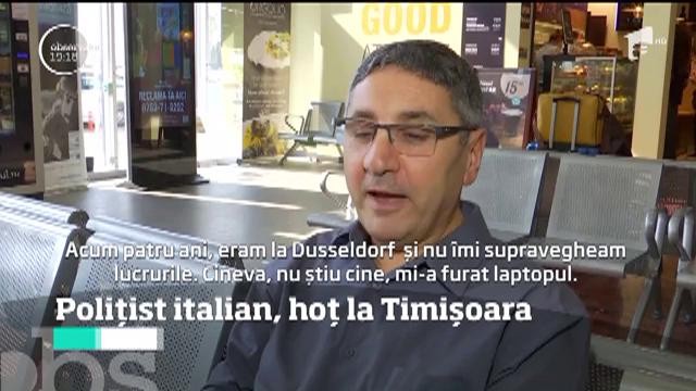 Polițist italian, hoț &icirc;n Timișoara