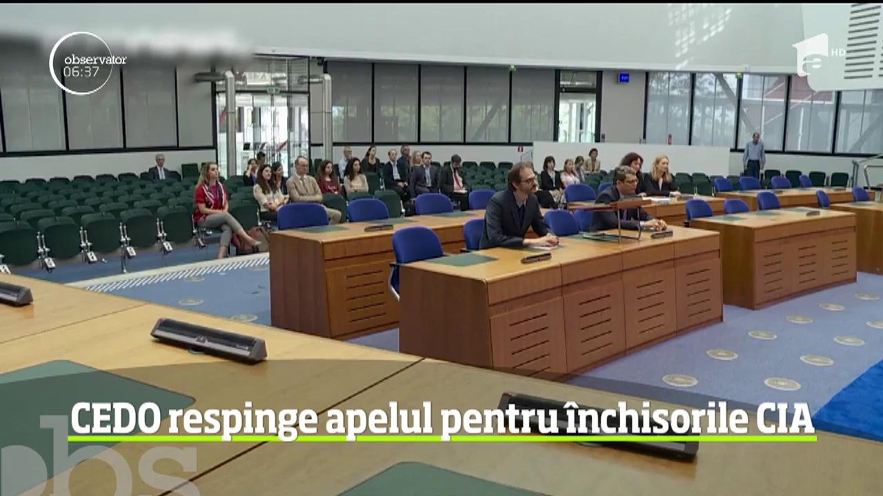 CEDO a respins apelurile Rom&acirc;niei şi Lituaniei privind condamnarea &icirc;n cazul &icirc;nchisorilor CIA